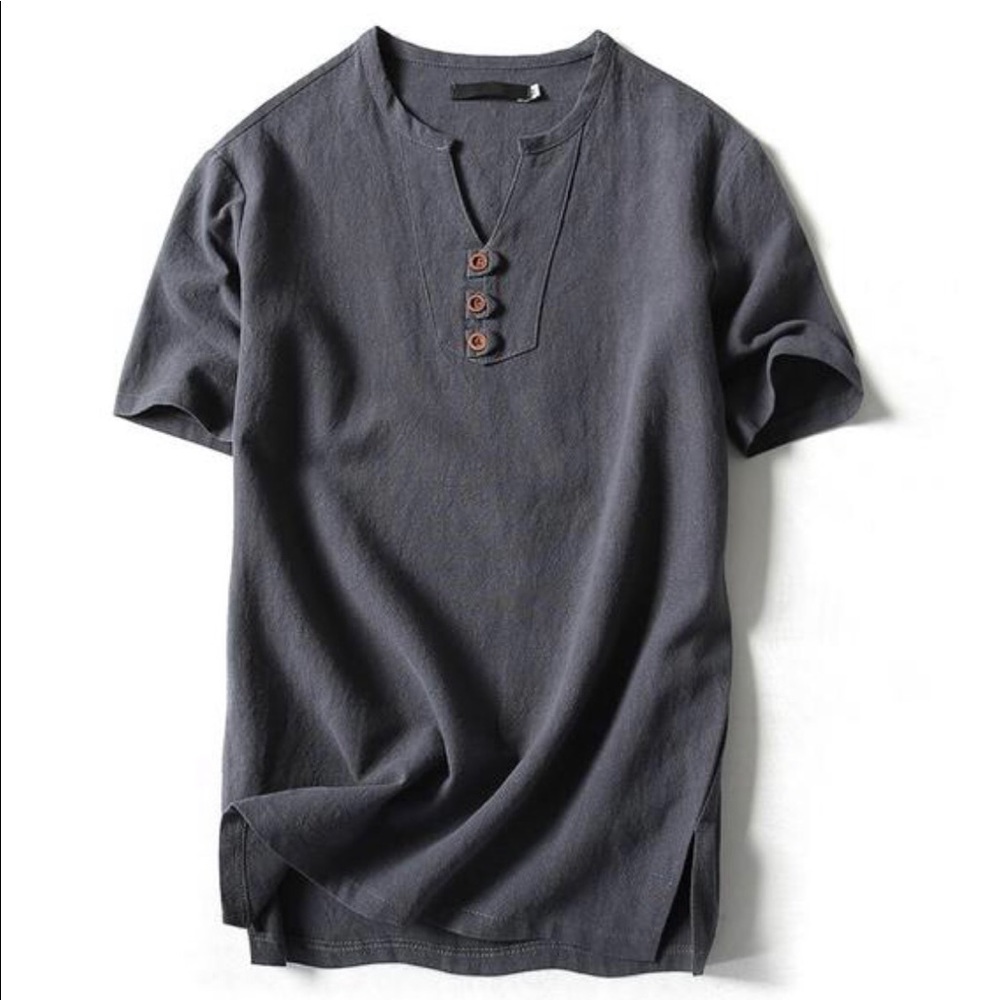 Hemp Organic Cotton Mens t-shirt, Slim Fit hippie